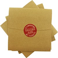 kare - "Gerçek Aşk" Etiketli Kraft