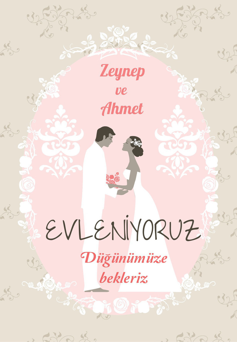 Aşk Filmi | Düğün Davetiyesi | Davetiye Tasarım